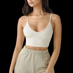 Josh Brown Strappy Crop Tank (S/M)